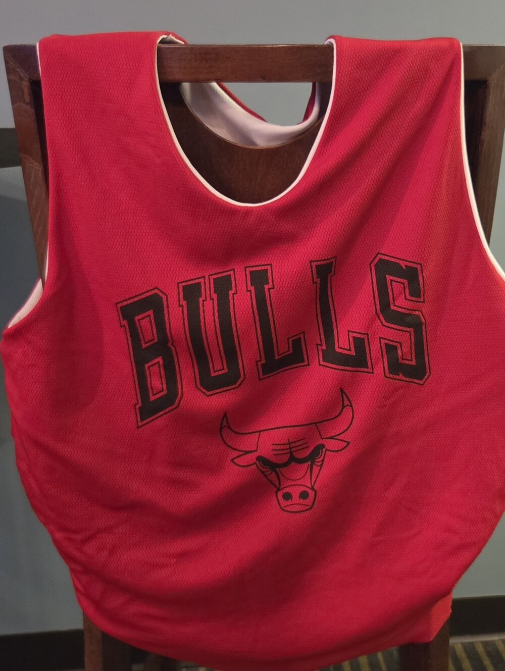Source Unknown Red Chicago Bulls Style Kids Basketball Jersey